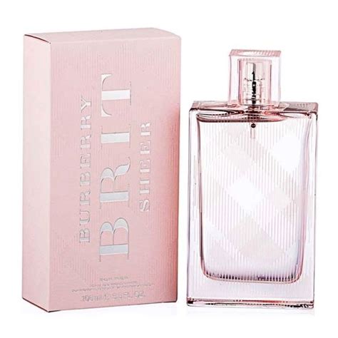 burberry brit sheer fragrance notes|Burberry Brit sheer walmart.